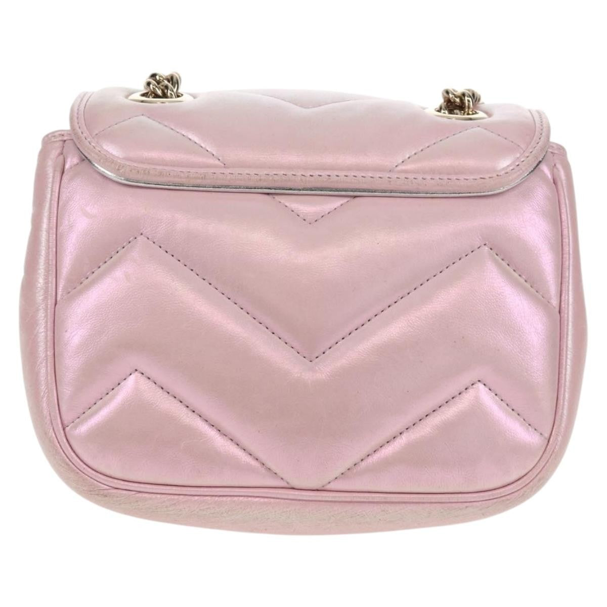 Gucci GG Marmont Square Flap Bag Matelasse Leather