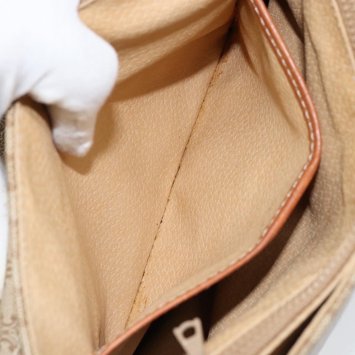 Celine Vintage Macadam Handbag Canvas