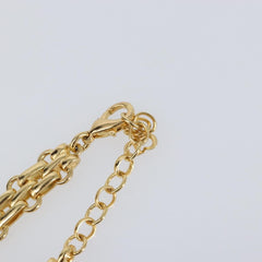 Christian Dior Vintage CD Clasp Chain Necklace Metal