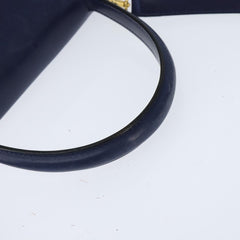 Celine Circle Logo Handbag Leather