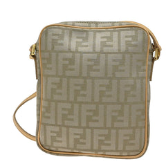 Fendi Logo Zucca Shoulder Bag Zucca