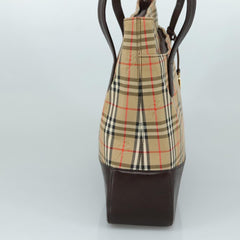Burberry Nova check Shoulder bag Canvas and Leather