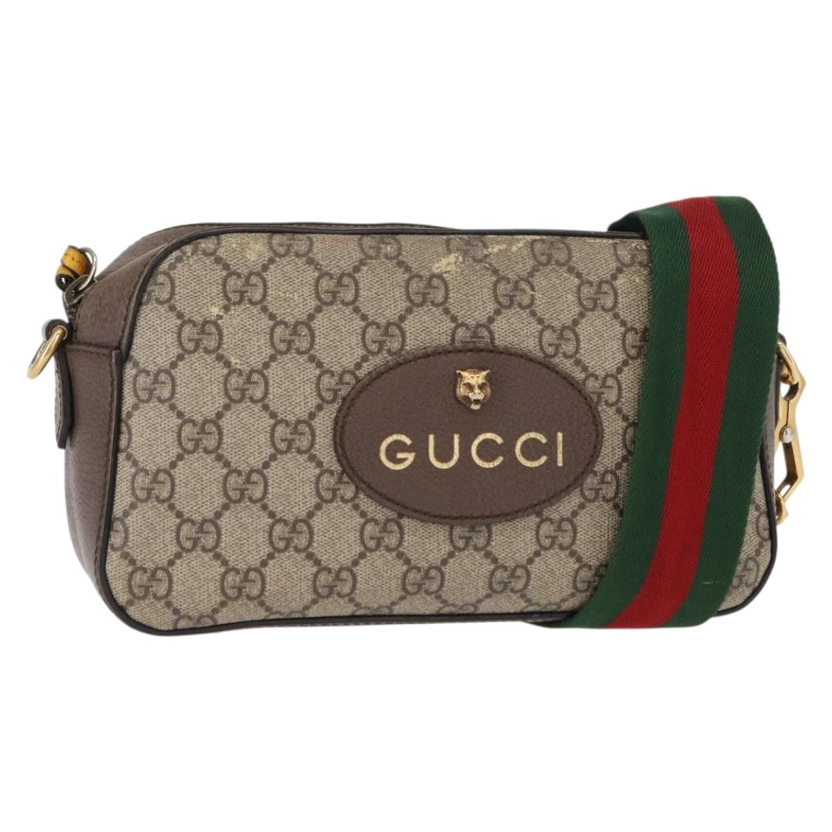 Gucci Neo Vintage Camera Messenger Bag GG Coated Canvas