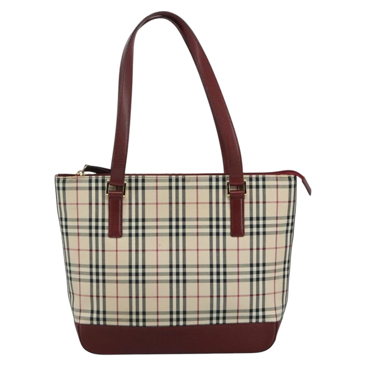 Burberry Nova Check Tote canvas check pattern