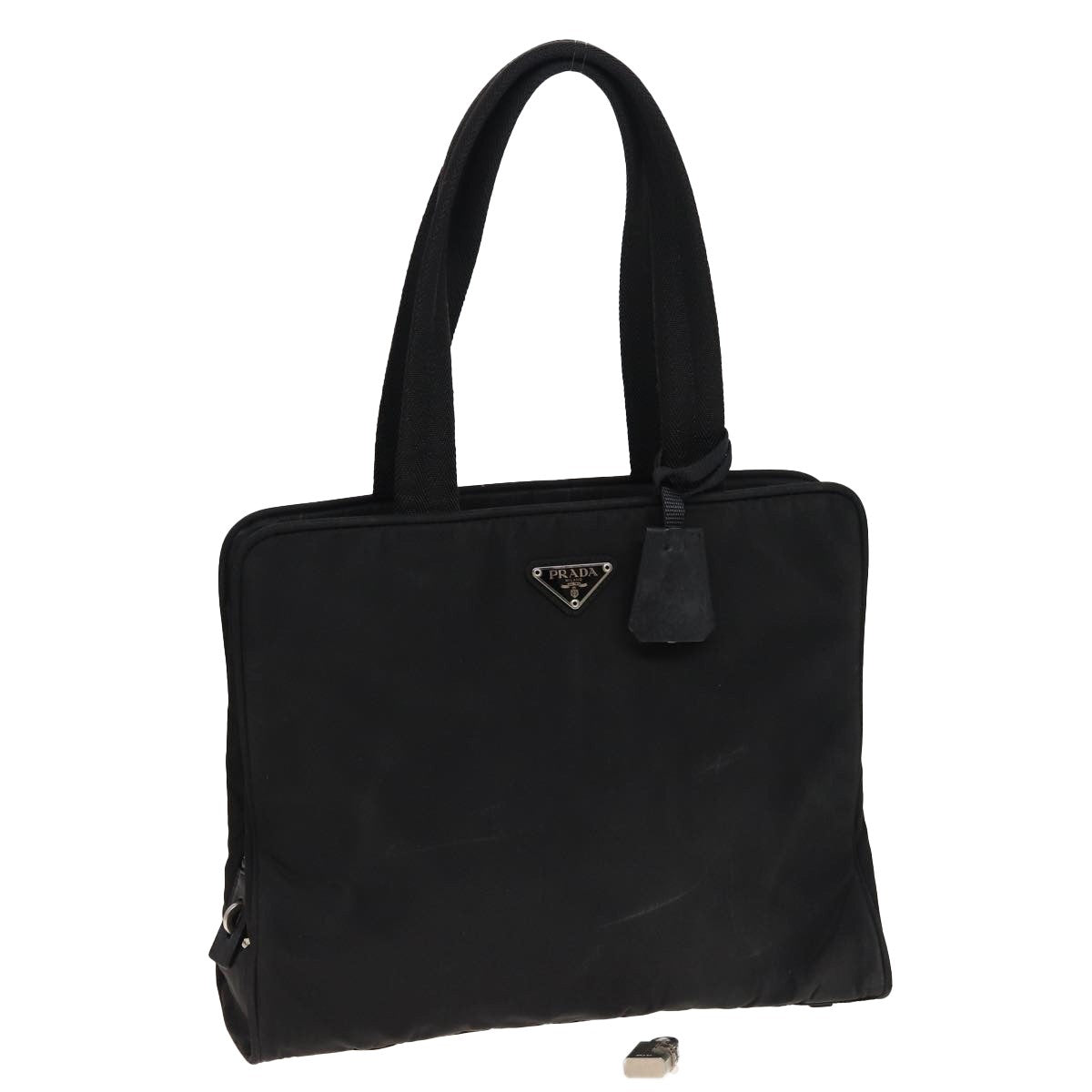 Prada Bowling Shoulder Bag Tessuto