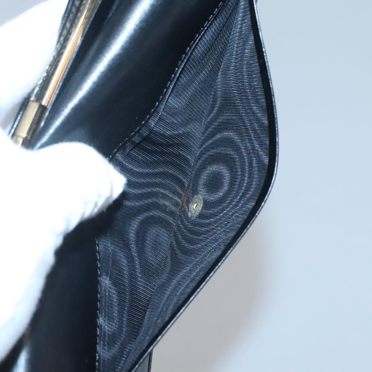 Fendi FF Flap Wallet Zucca Canvas with Embossed Leather