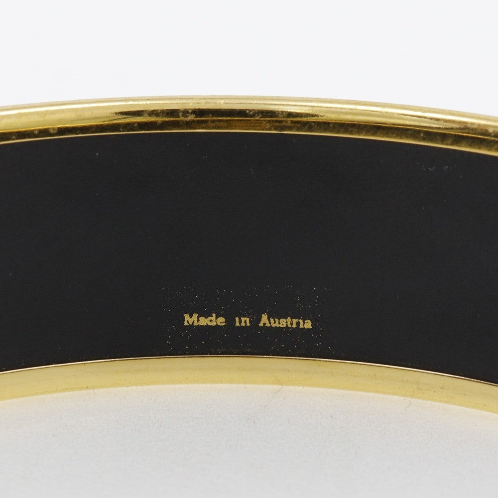 Hermes Caleche Bangle Bracelet Enamel