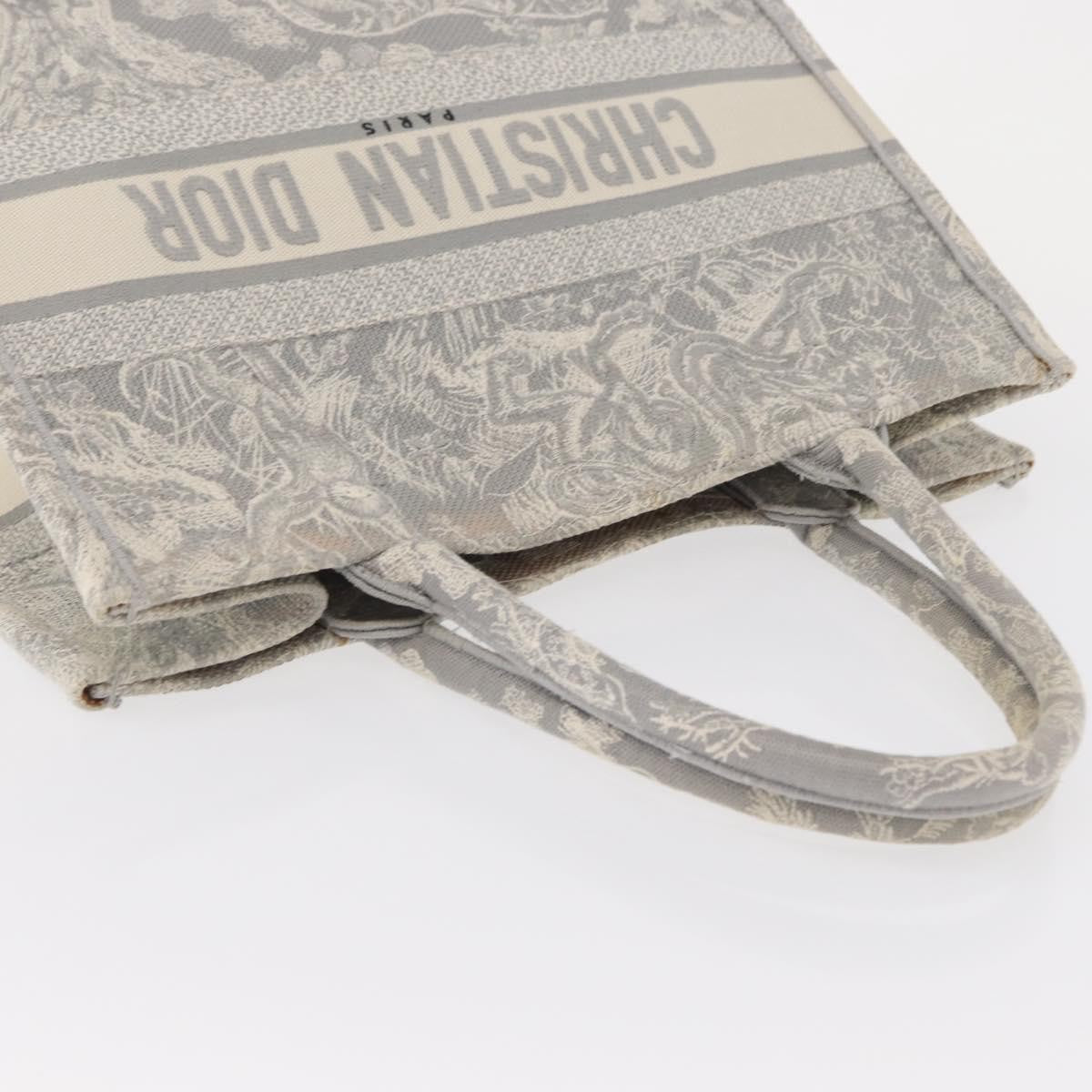 Christian Dior Book Tote Printed Canvas