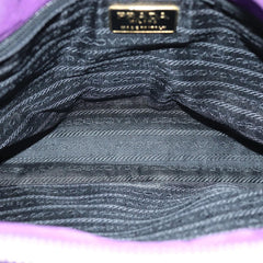 Prada Convertible Chain Tote Quilted Tessuto