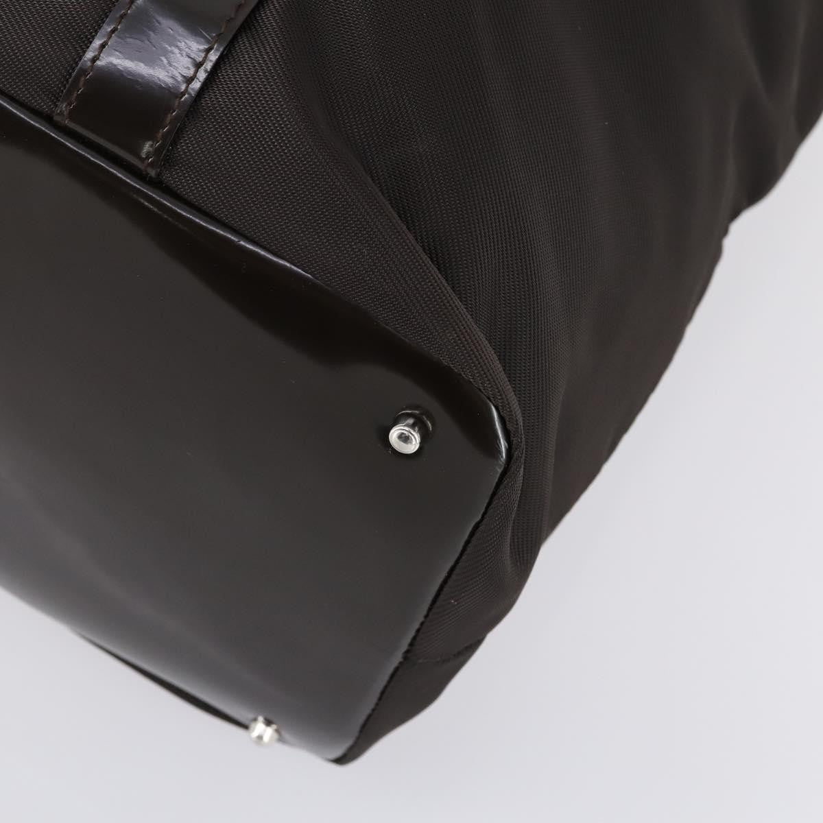 Gucci Vintage Bamboo Handle Tote Nylon