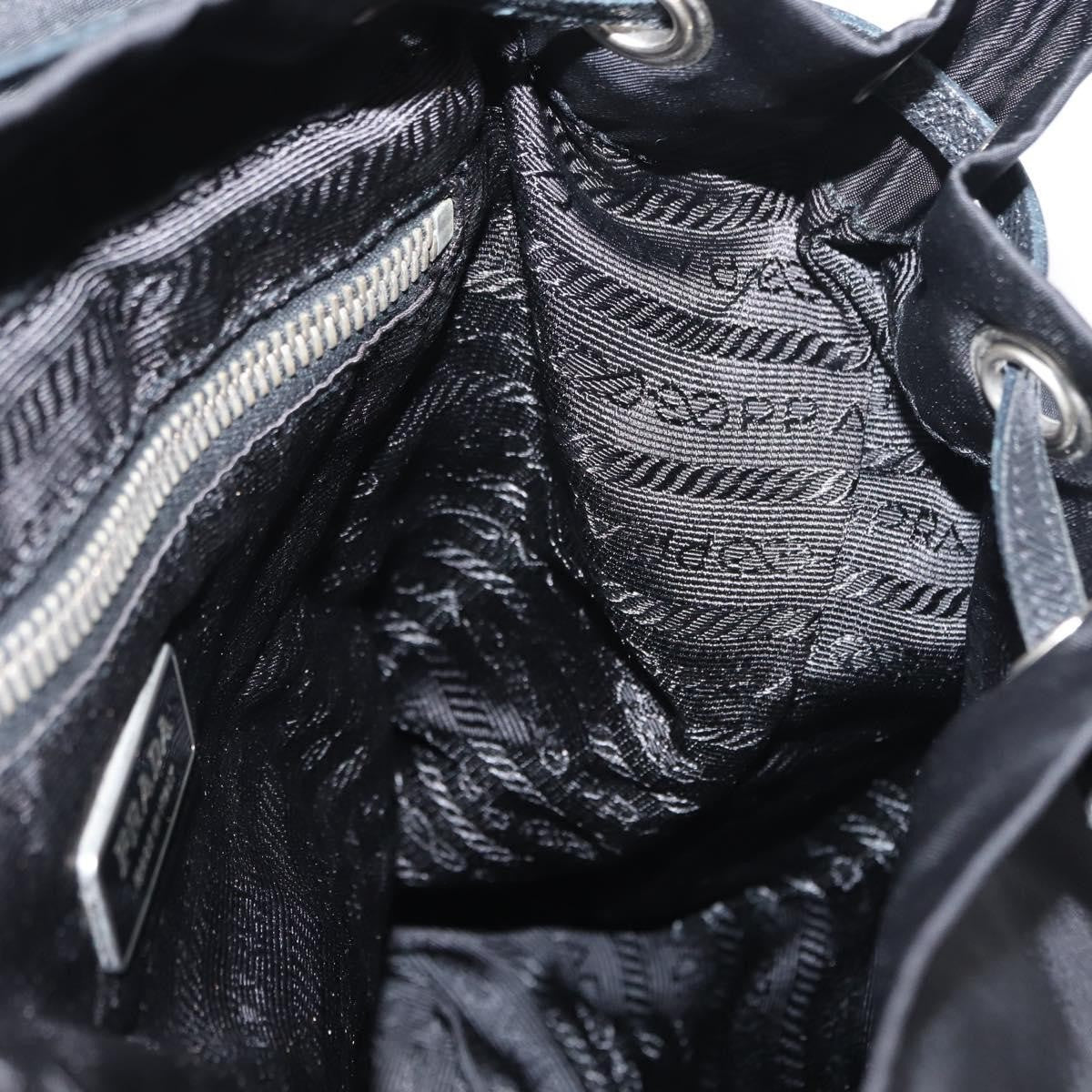 Prada Double Pocket Shoulder Bag Tessuto