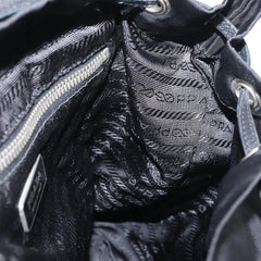 Prada Double Pocket Shoulder Bag Tessuto