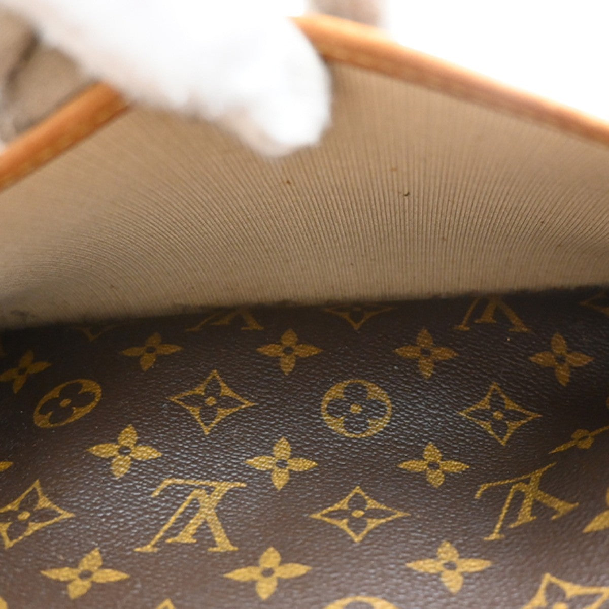 Louis Vuitton Deauville Handbag Monogram Canvas