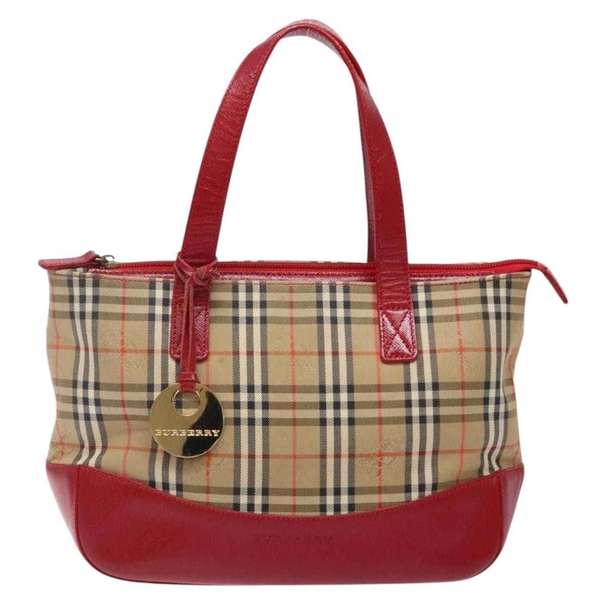 Burberry Nova Check Handbag Nova Check Canvas