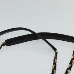 Bally Vintage Chain Shoulder Bag Quilted Leather