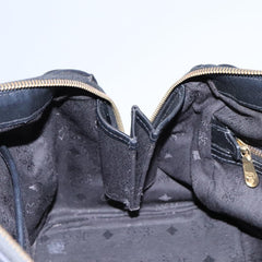 MCM Visetos logogramme Handbag Canvas and Leather