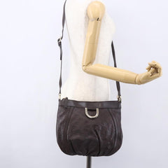 Gucci D Ring Messenger Bag Guccissima Leather