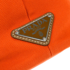 Prada Canapa Convertible Shopping Tote Canvas