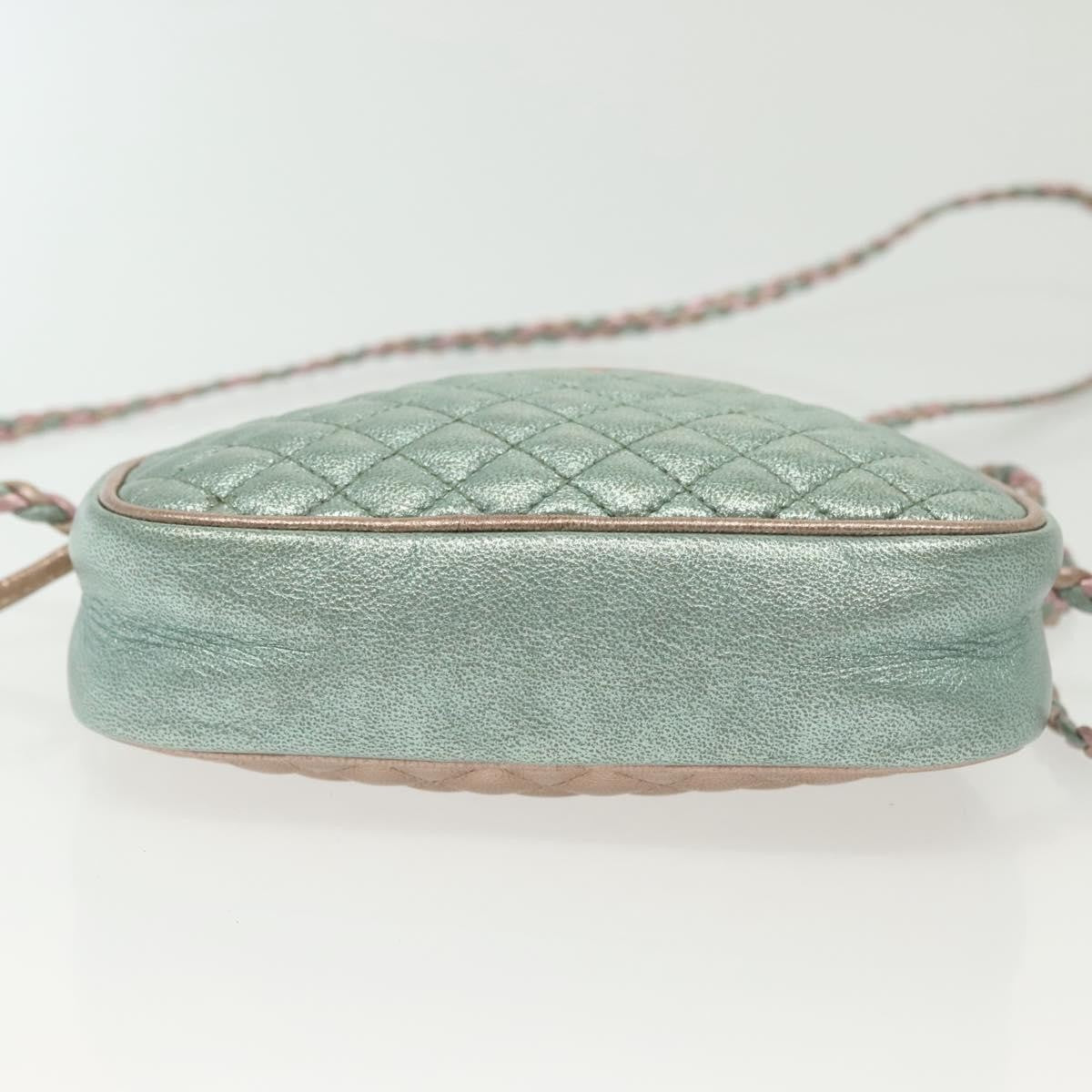 Gucci Trapuntata Camera Shoulder Bag Quilted Laminated Leather