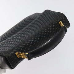 Bally Vintage Flap Handbag Quilted Leather