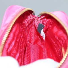 Prada Bow Camera Crossbody Bag Tessuto