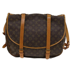 Louis Vuitton Saumur Handbag Monogram Canvas