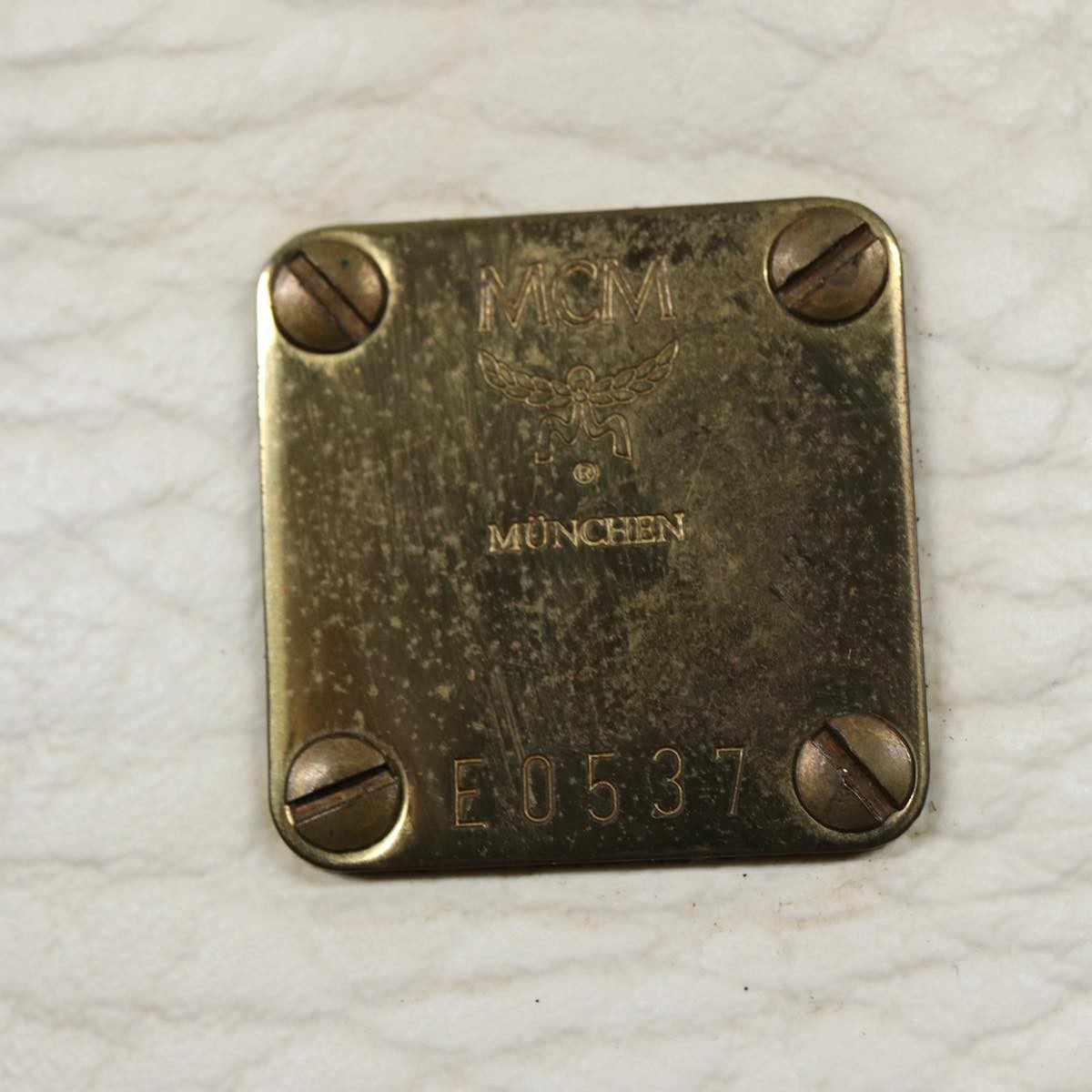 MCM Visetos logogramme Handbag Canvas and Leather