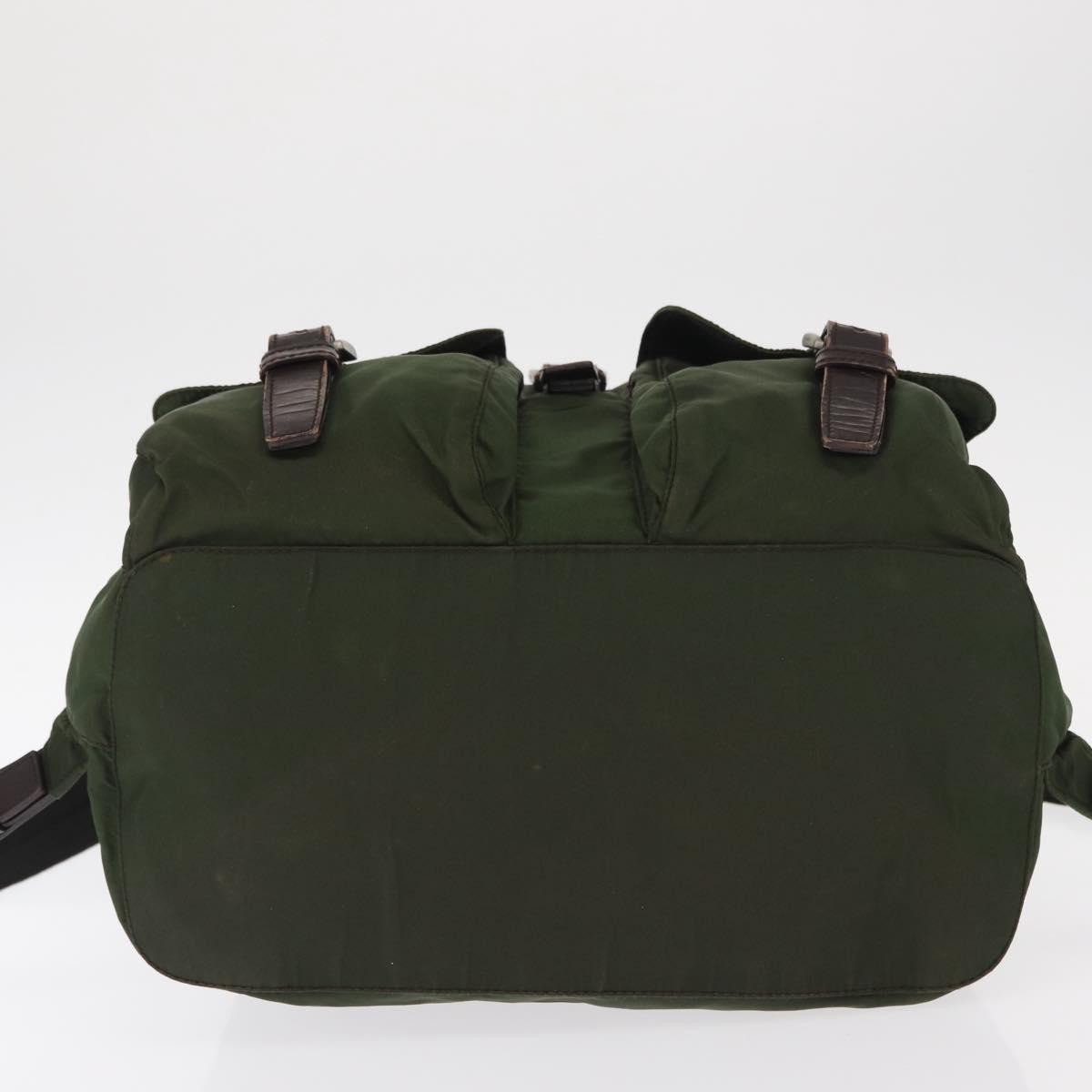 Prada Double Front Pocket Backpack Tessuto