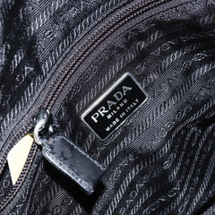 Prada Vintage Zip Tote Tessuto