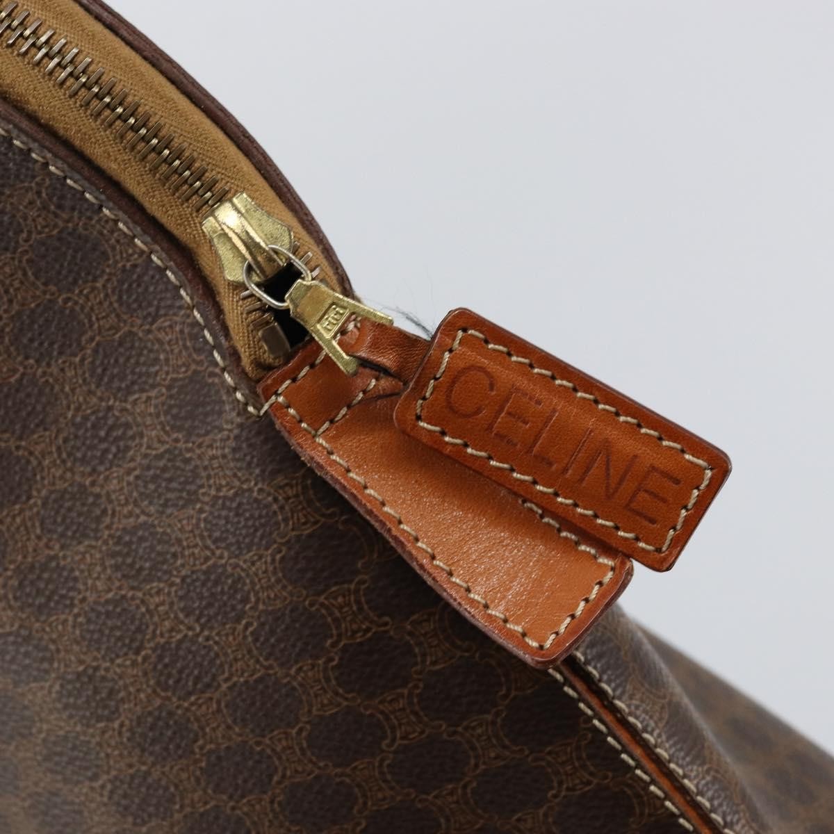 Celine Macadam Handbag Macadam with leather