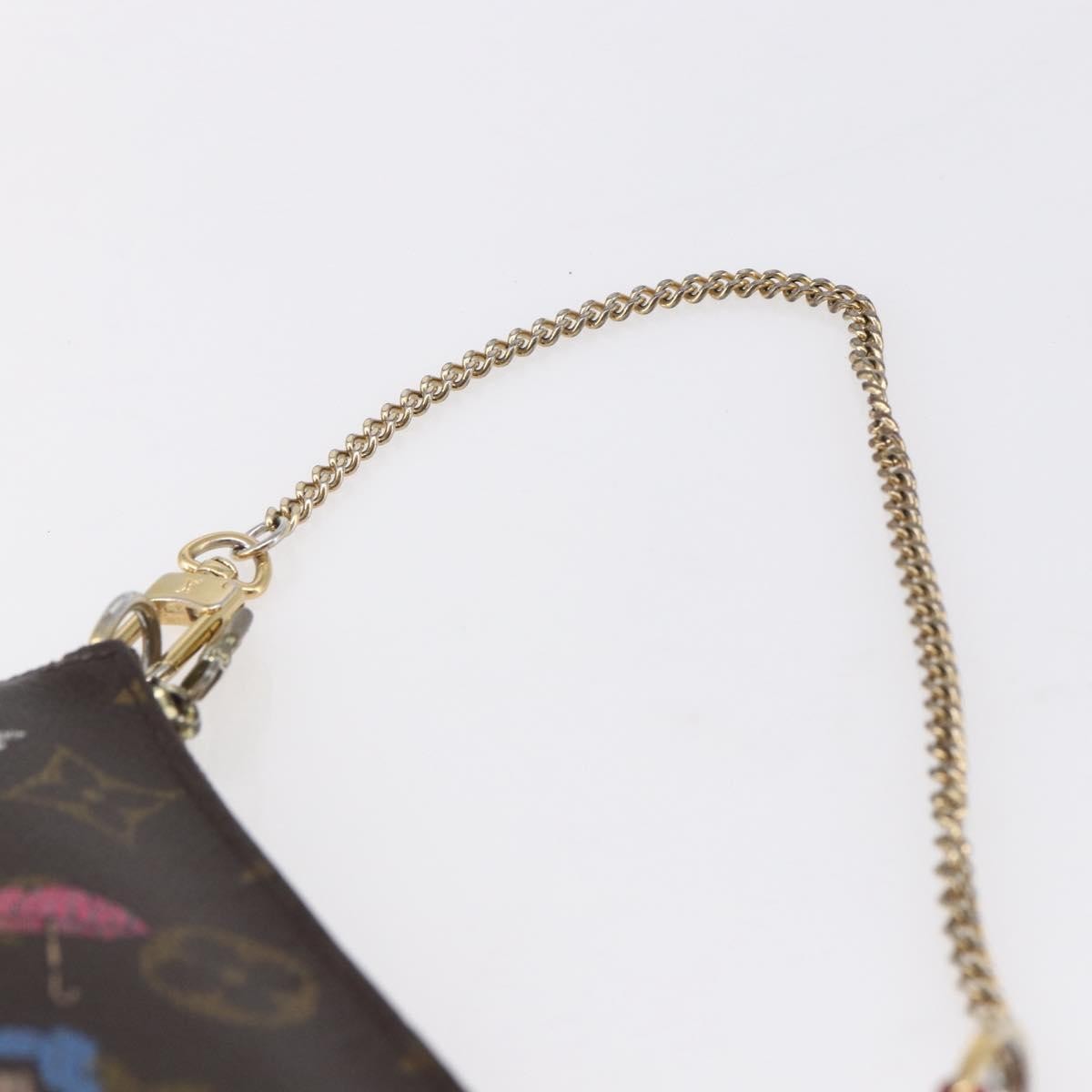 Louis Vuitton Pochette Accessoires Limited Edition Christmas Animation Monogram Canvas