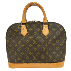 Louis Vuitton Alma Handbag Monogram Canvas