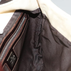 Fendi Mamma Baguette Shoulder Bag Canvas