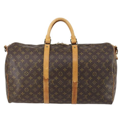 Louis Vuitton Keepall Bandouliere Bag Monogram Canvas