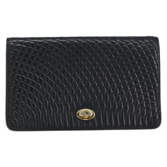 Bally Vintage Chain Shoulder Bag Quilted Leather