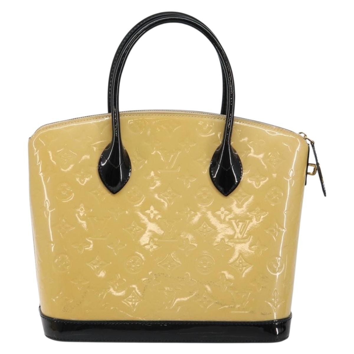 Louis Vuitton Lockit Handbag Monogram Vernis