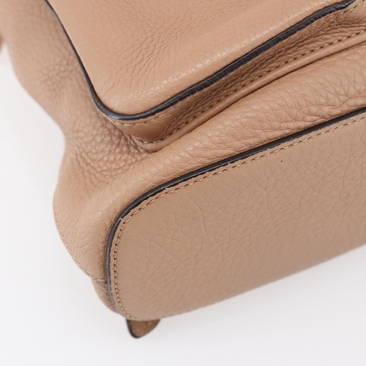 Gucci Vintage Bamboo Backpack Leather