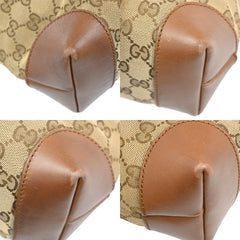 Gucci Web Loop Shoulder Bag GG Canvas
