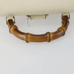 Gucci Vintage Bamboo Backpack Leather