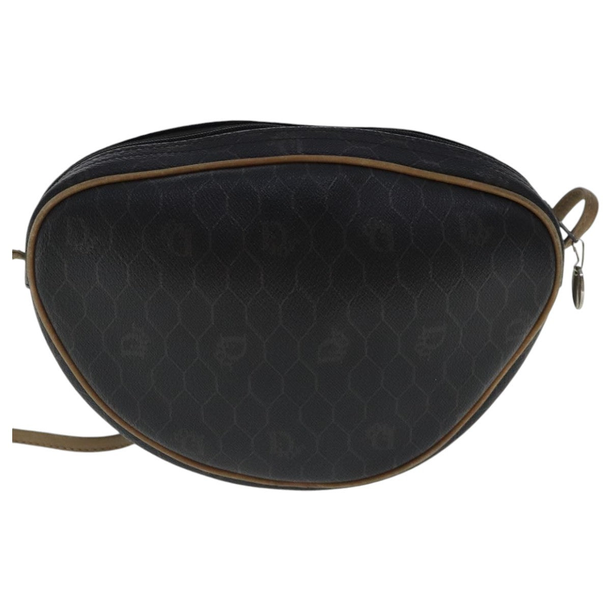 Christian Dior Vintage Honeycomb Shoulder Bag Canvas