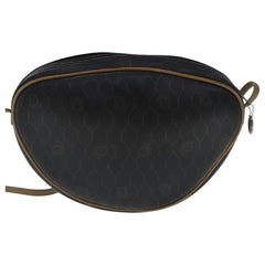 Christian Dior Vintage Honeycomb Shoulder Bag Canvas