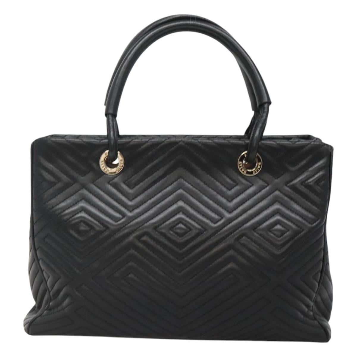 Bally Vintage Handbag Quilted Leather