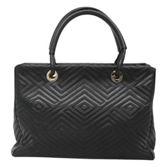 Bally Vintage Handbag Quilted Leather