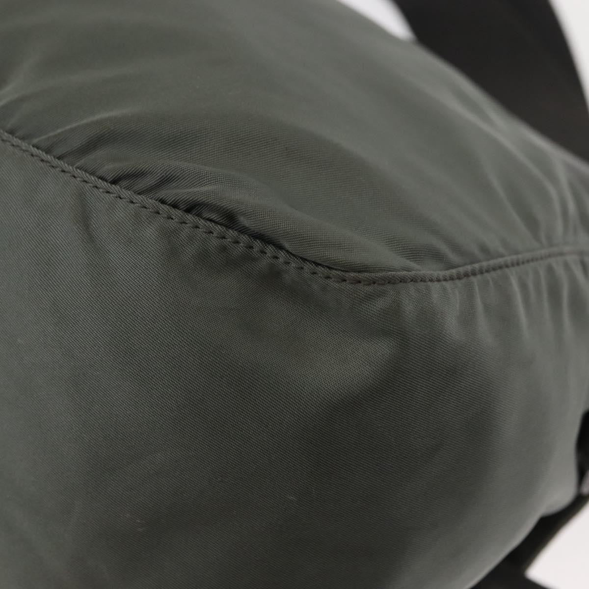 Prada Double Buckle Flap Messenger Bag Tessuto