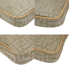 Fendi Logo Zucca Shoulder Bag Zucca