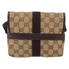 Gucci Buckle Belt Bag GG Canvas