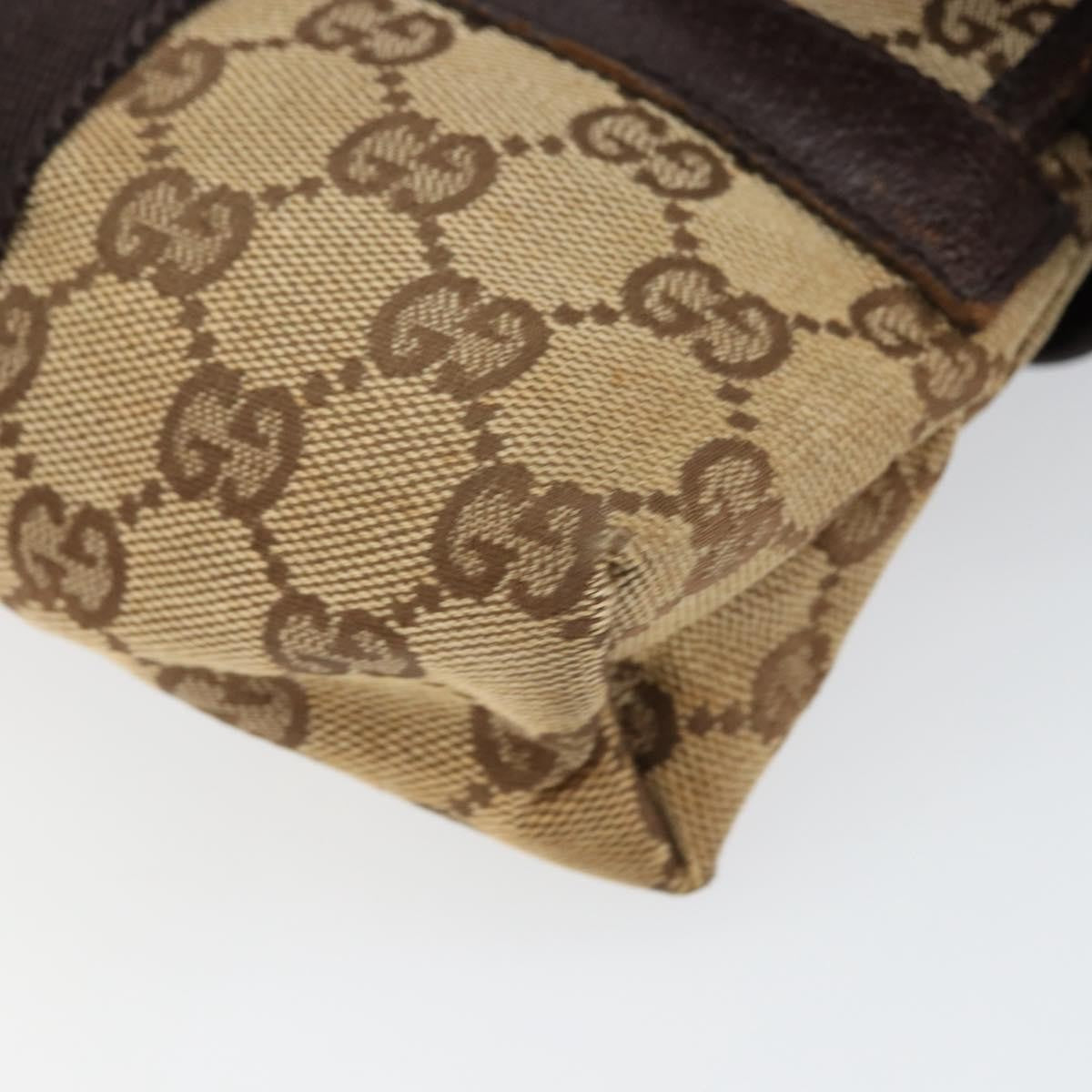 Gucci Buckle Belt Bag GG Canvas