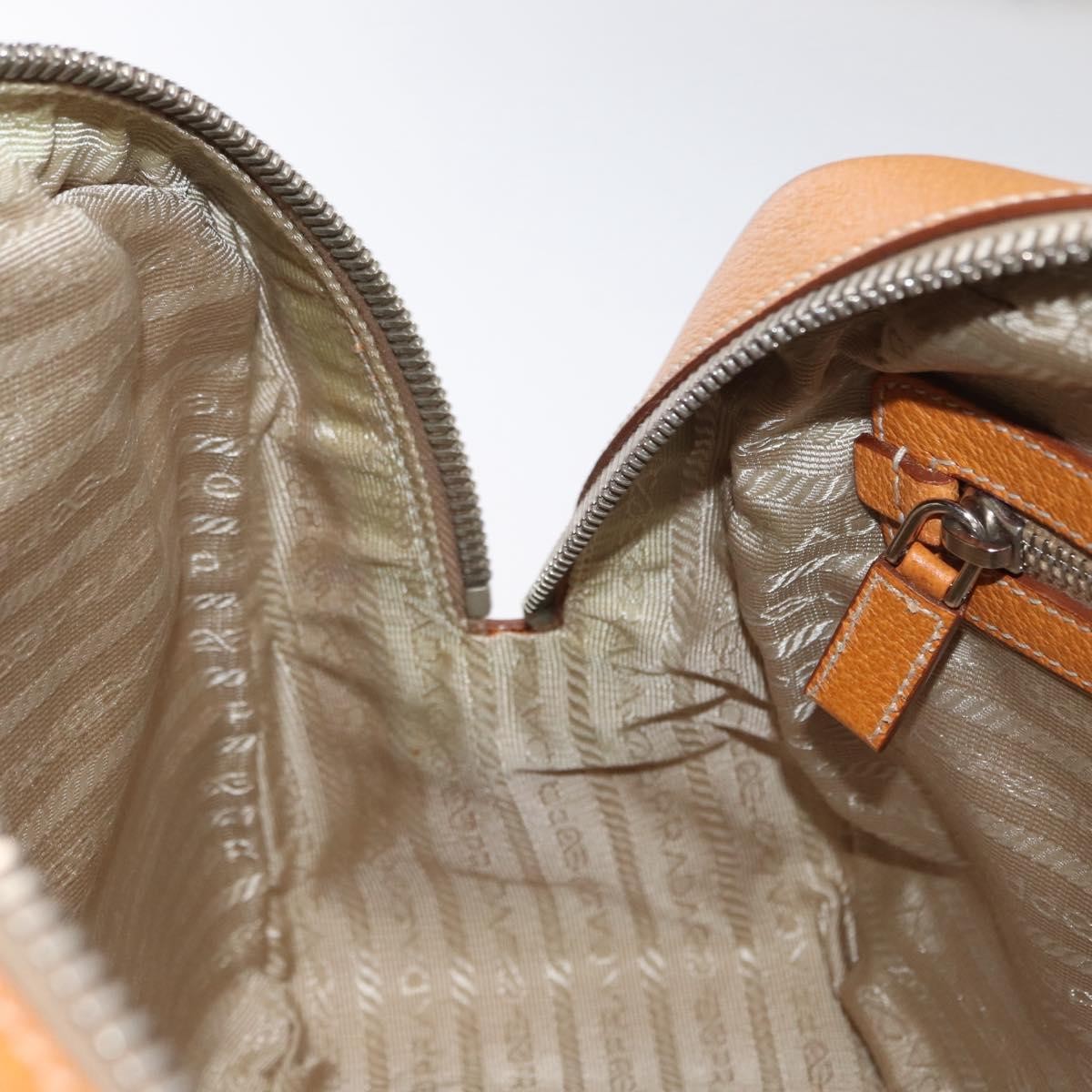 Prada Bowler Bag Canvas with Leather