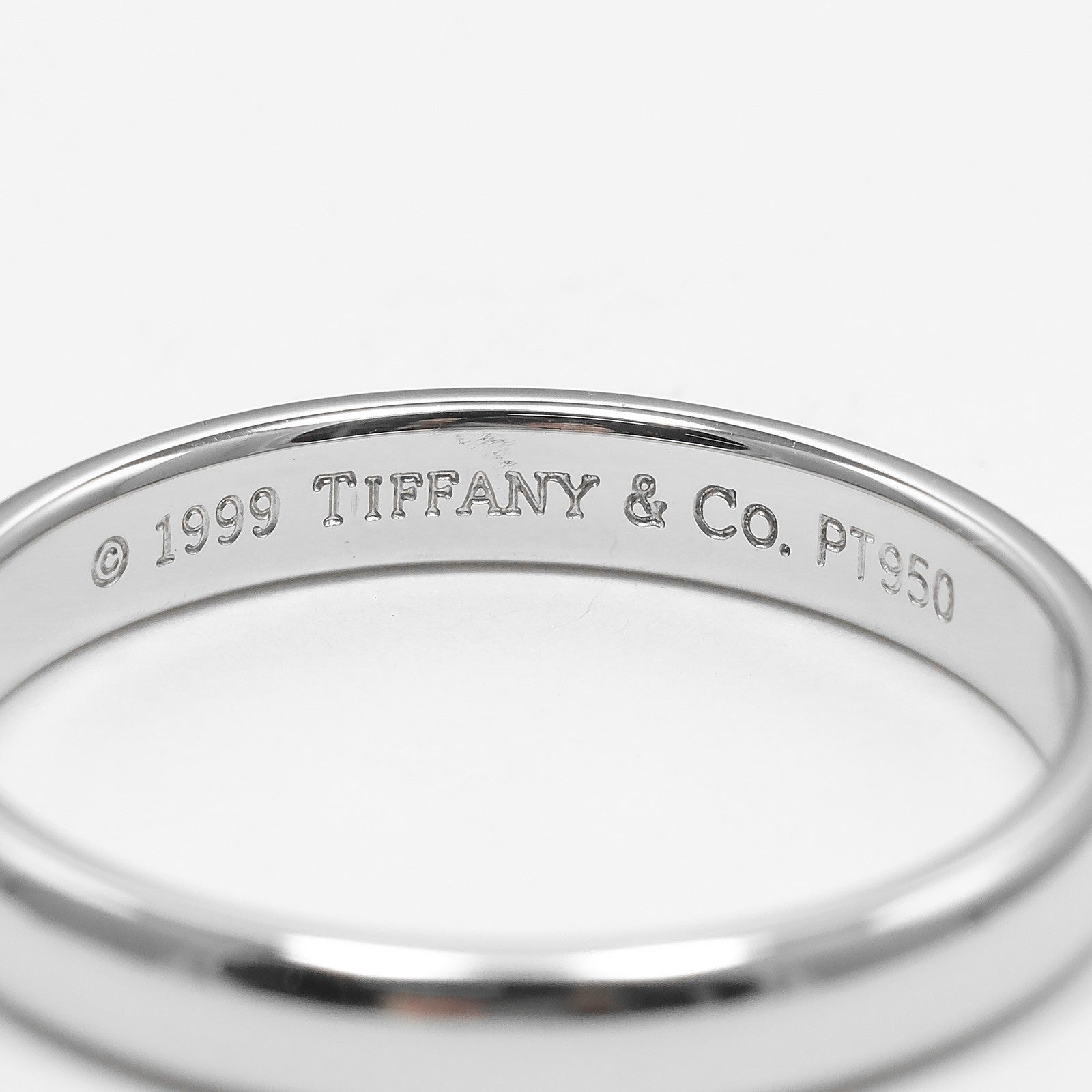 Tiffany & Co. Forever Wedding Band Ring 950 Platinum