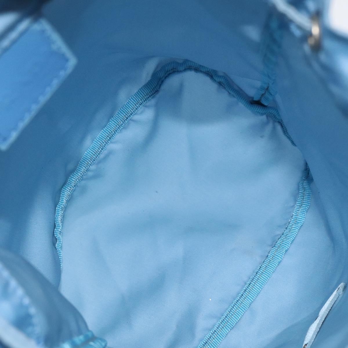 Prada Drawstring Wristlet Bucket Bag Tessuto